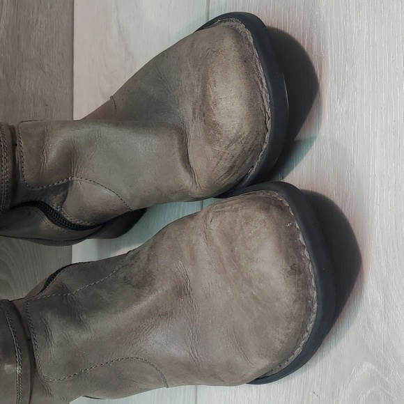 Born Women Attila  Comfort Leather Tall Riding Boots shoes sz 7.5 - Picture 5 of 14